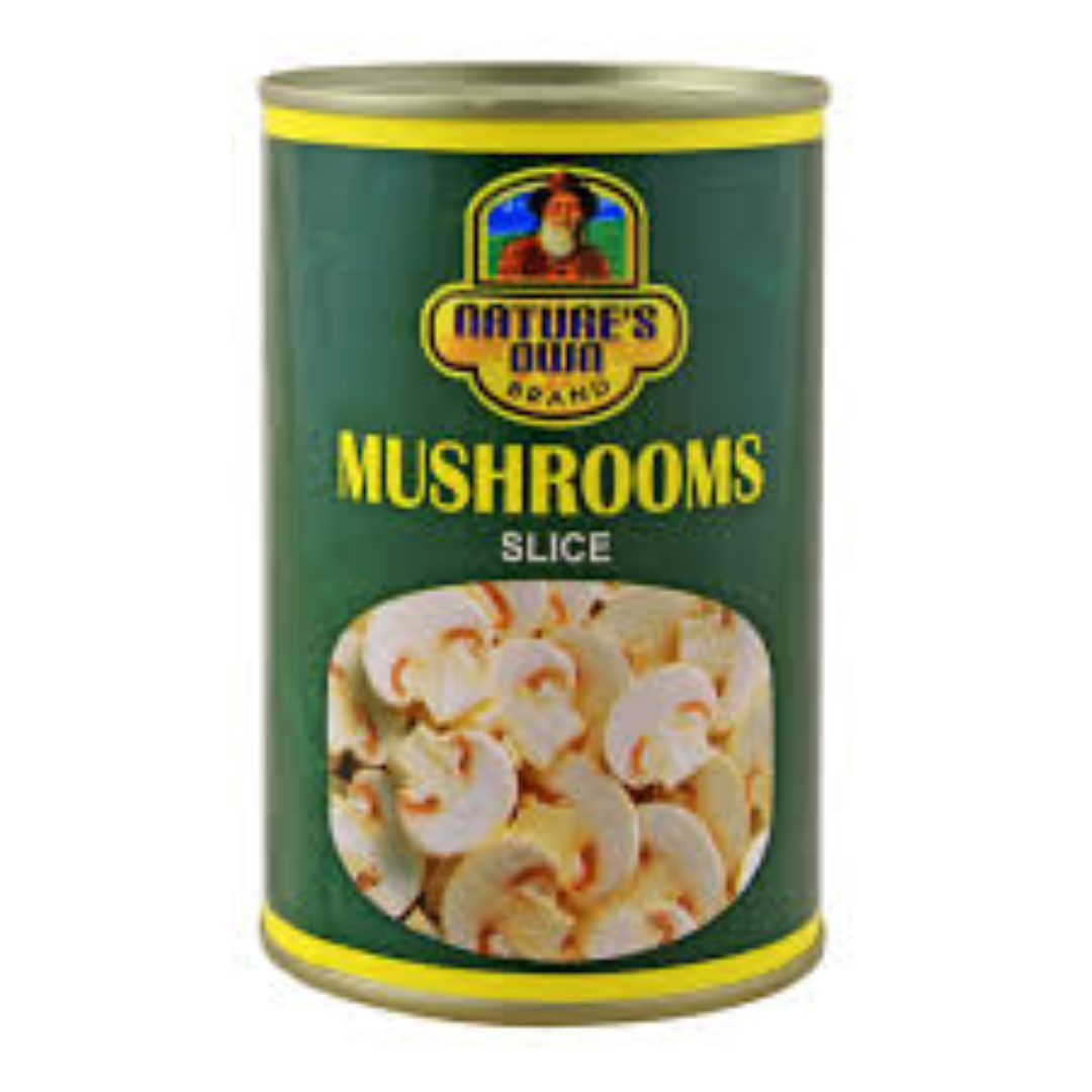 MJ CANNED MUSHROOM SLICE 400G